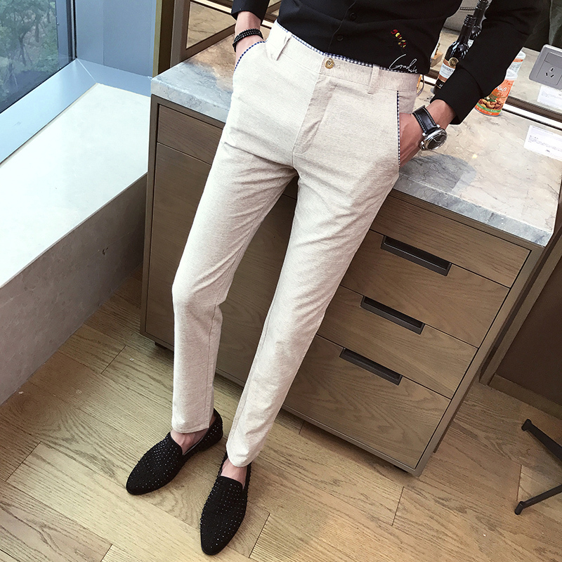 2021 New Tang Spring of Great Ports Suitusers 29-40 Mode Slim Pants From Men in Dress with Stripes MNRQ
2021 New Tang Spring of Great Ports Suitusers 29-40 Mode Slim Pants From Men in Dress with Stripes MNRQ