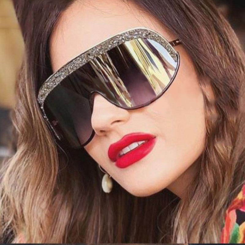 Veshion One Lens Oversized Goggle Sunglasses Men Women Fashion Shades UV400 Vintage Glasses
Veshion One Lens Oversized Goggle Sunglasses Men Women Fashion Shades UV400 Vintage Glasses