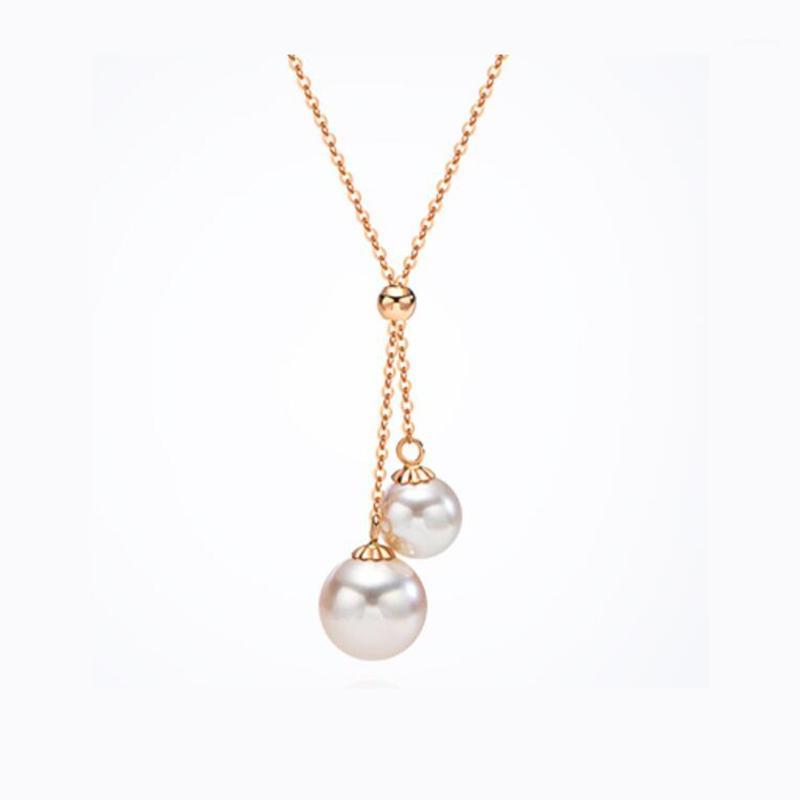 Sinya Pure 18k gold necklace with Natural Round Pearls pendant Au750 Trendy fine jewelry for ladies women girls best gift Hot1
Sinya Pure 18k gold necklace with Natural Round Pearls pendant Au750 Trendy fine jewelry for ladies women girls best gift Hot1