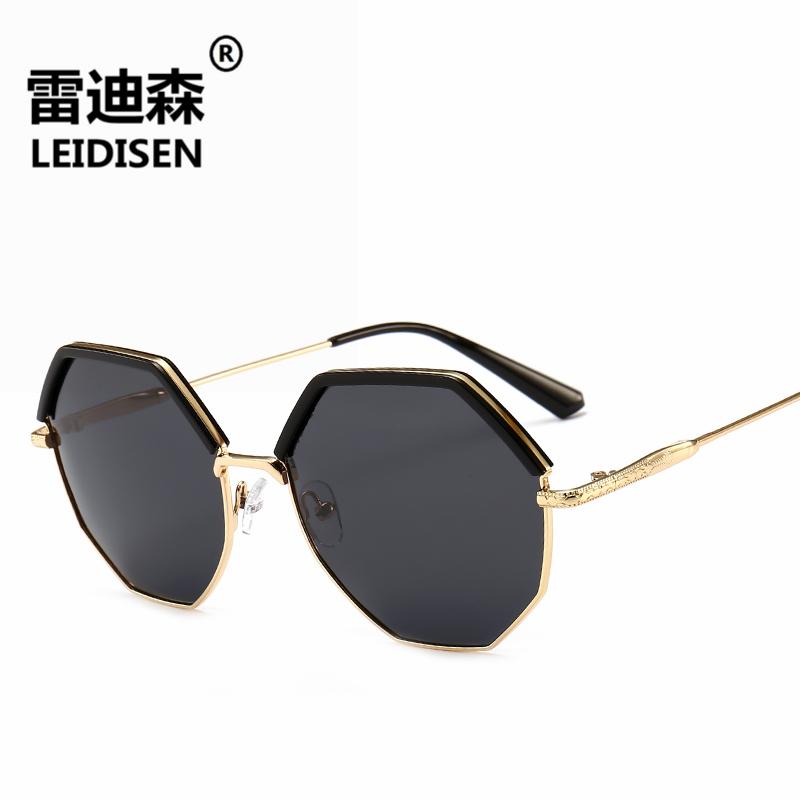 LEIDISEN Polygon Sunglasses Women Men Brand Designer Vintage Sunglasses Gold Black Sun Glasses Sexy Couple Eyewear Small Shades
LEIDISEN Polygon Sunglasses Women Men Brand Designer Vintage Sunglasses Gold Black Sun Glasses Sexy Couple Eyewear Small Shades