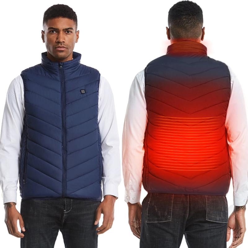 Heating Vest Warmer Thermal Waistcoat USB Powered Operated Heated Vest for Outdoor Climbing Skiing Hiking Cycling Fishing, Black
Heating Vest Warmer Thermal Waistcoat USB Powered Operated Heated Vest for Outdoor Climbing Skiing Hiking Cycling Fishing, Black