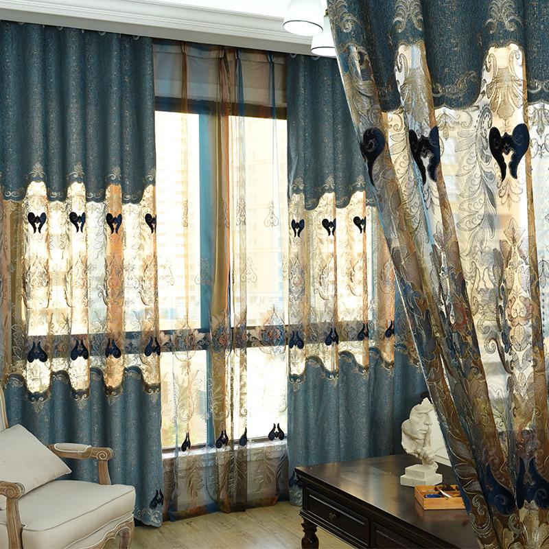 New Chenille Curtains for Living Room European Spliced Embroidered Curtains for Bedroom Half-shaded Morden Tulle
New Chenille Curtains for Living Room European Spliced Embroidered Curtains for Bedroom Half-shaded Morden Tulle