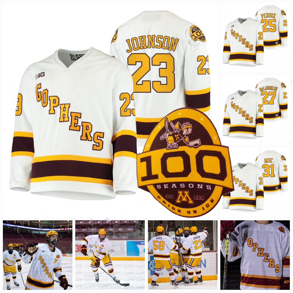 2020 100th Season THE MINNESOTA GOLDEN GOPHER JUSTEN CLOSE JACKSON LACOMBE ROBBIE STUCKER BEN BRINKMAN MATT DENMAN MIKE KOSTER NCAA Jersey, White 2 youth s-xl
2020 100th Season THE MINNESOTA GOLDEN GOPHER JUSTEN CLOSE JACKSON LACOMBE ROBBIE STUCKER BEN BRINKMAN MATT DENMAN MIKE KOSTER NCAA Jersey, White 2 youth s-xl