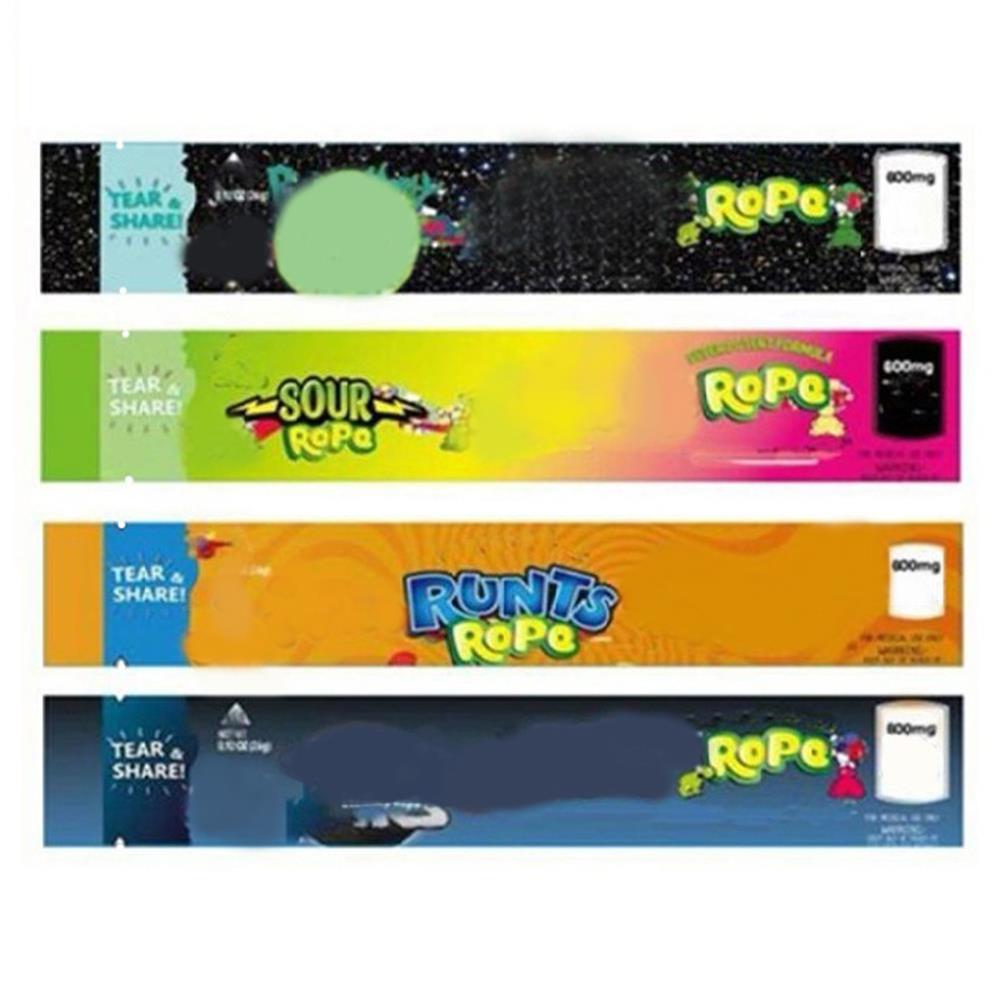NERDS ROPE Mylar Bag 600MG Newest Retail ZIPPER BAG VAPE Package Candy Dry Herb Storage Packaging Pouch Bag Smell Proof Zipper Bags
NERDS ROPE Mylar Bag 600MG Newest Retail ZIPPER BAG VAPE Package Candy Dry Herb Storage Packaging Pouch Bag Smell Proof Zipper Bags