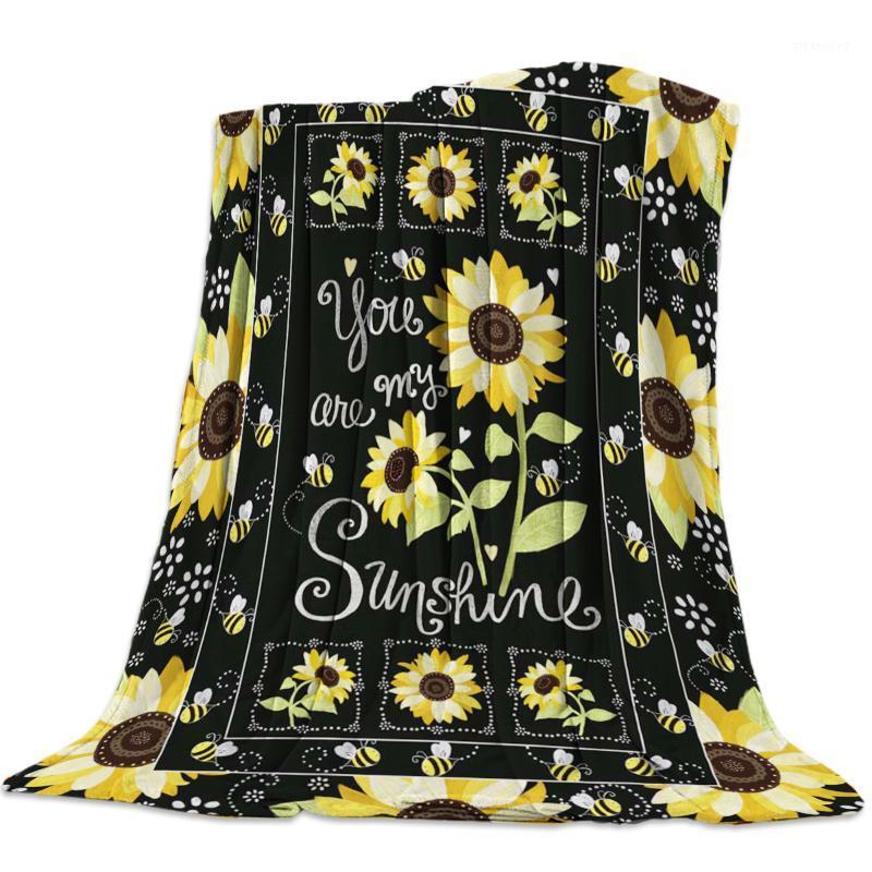 Sunflower Bee You Are My Sunshine Black Flannel Blanket for Bed Sofa Portable Soft Fleece Throw Funny Plush Bedspreads1
Sunflower Bee You Are My Sunshine Black Flannel Blanket for Bed Sofa Portable Soft Fleece Throw Funny Plush Bedspreads1