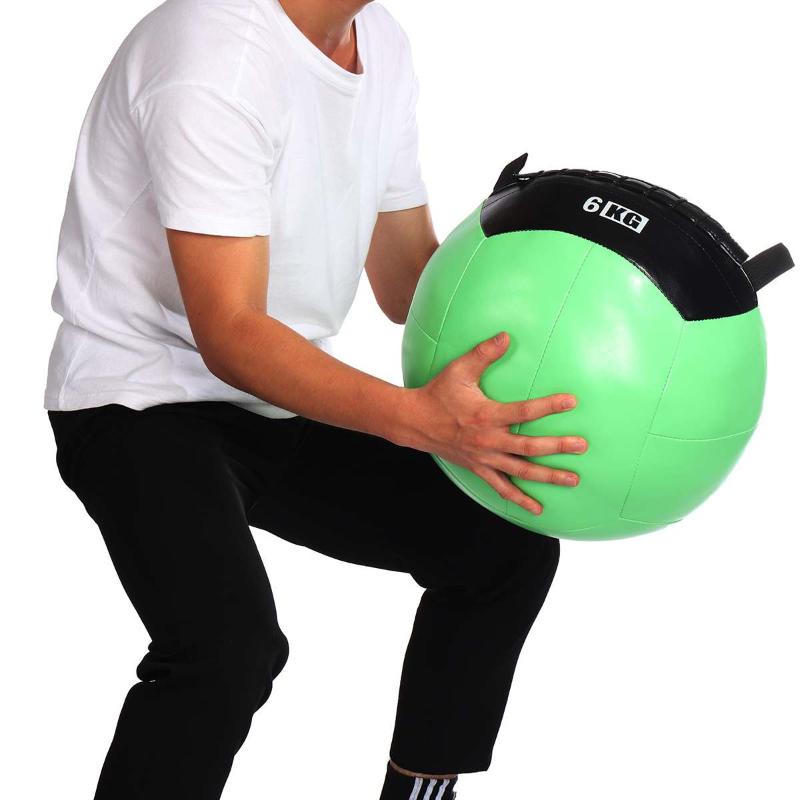 Fitness Balls 2/4/6KG PU Soft Gym Inelastic Training Exerciser Fitness Balls Body Building Equipments Yoga
Fitness Balls 2/4/6KG PU Soft Gym Inelastic Training Exerciser Fitness Balls Body Building Equipments Yoga