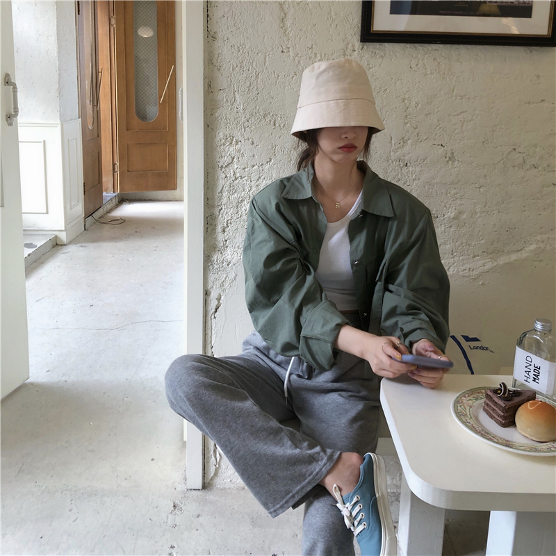 Colorfaith New Autumn Winter Women's Jacket Casual Pockets Fashionable Cargo Outerwear Oversize Buttons Short Tops JK6326 201019