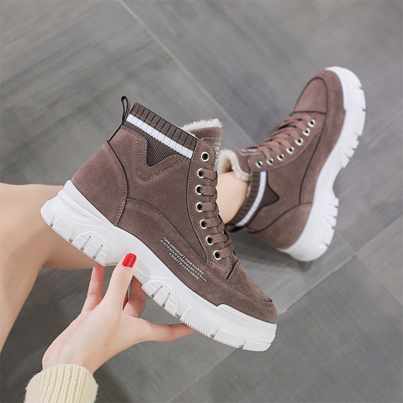 2021 Women Snow Winter Ladies Sneakers Paltform Lace Up Vulcanized Shoes Students Ankle Boots Fashion New Glxr, Brown
2021 Women Snow Winter Ladies Sneakers Paltform Lace Up Vulcanized Shoes Students Ankle Boots Fashion New Glxr, Brown