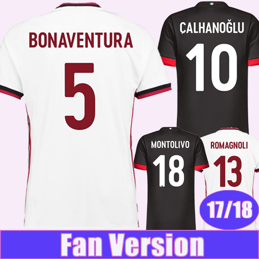 17 18 CALHANOGLU SUSO Mens Soccer Jerseys ANDRE SILVA MONTOLIVO BONAVENTURA ROMAGNOLI BONUCCI Home Football Shirt Short Sleeve, Qm3410 2018 3rd no patch
17 18 CALHANOGLU SUSO Mens Soccer Jerseys ANDRE SILVA MONTOLIVO BONAVENTURA ROMAGNOLI BONUCCI Home Football Shirt Short Sleeve, Qm3410 2018 3rd no patch