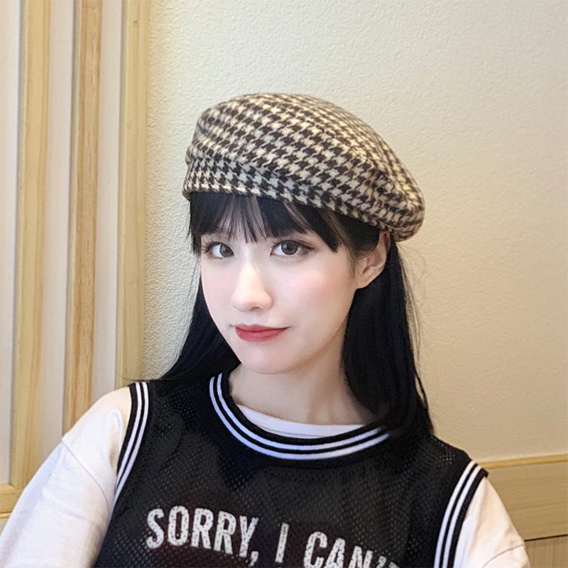 H3538 Women Beret Hat Lady Fashion Korean Plaid Flat Top Casual Girl Cap Autumn Winter Retro Painter Simple Shopping Female Hats, Stylea
H3538 Women Beret Hat Lady Fashion Korean Plaid Flat Top Casual Girl Cap Autumn Winter Retro Painter Simple Shopping Female Hats, Stylea