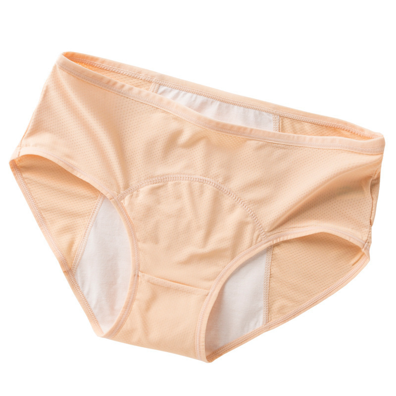 3pcs Period Panties Menstruation Women Underwear Plus Size L-6XL Menstrual Pants Organic Cotton Panty Leak Proof Female Briefs 201112