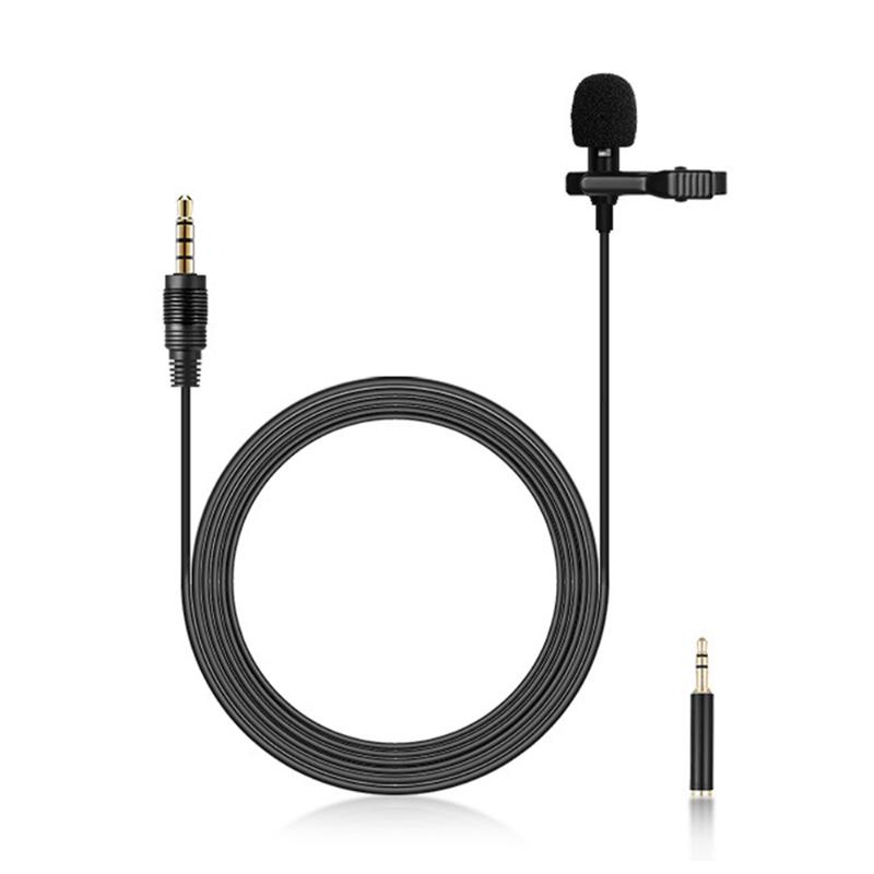 Microphones 3Options Lavalier Microphone Lapel Clip-on Condenser Mic 3.5mm TRRS Plug,w/ TRS/Type-C Conversion Plug For Video Recording
Microphones 3Options Lavalier Microphone Lapel Clip-on Condenser Mic 3.5mm TRRS Plug,w/ TRS/Type-C Conversion Plug For Video Recording