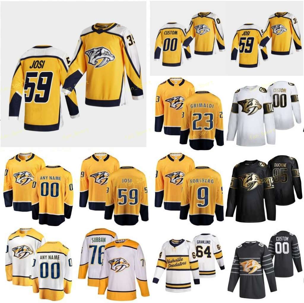 Nashville Predators 2021 Reverse Retro Jersey Arvidsson Viktor Benning Matt Borowiecki Mark Carrier Alexandre Cousins Nick Custom Stitched, Youth gold home
Nashville Predators 2021 Reverse Retro Jersey Arvidsson Viktor Benning Matt Borowiecki Mark Carrier Alexandre Cousins Nick Custom Stitched, Youth gold home