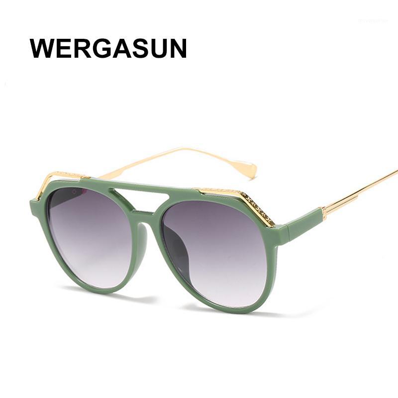 WERGASUN 2020 New Vintage Sunglasses Women Fashion Brand Designer Sun Glasses For Female Shades UV4001
WERGASUN 2020 New Vintage Sunglasses Women Fashion Brand Designer Sun Glasses For Female Shades UV4001