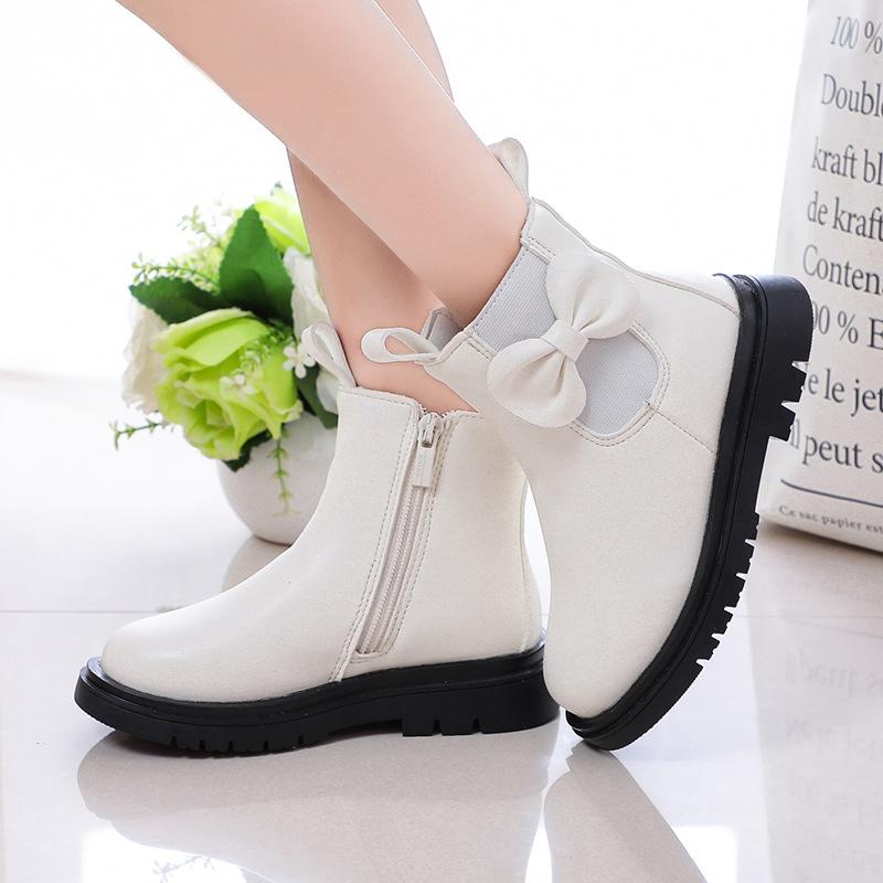 Autumn Winter 2020 New Children Leather Boots For Girls Fashion Bow Waterproof Boots Big Kids Shoes 3 4 5 6 7 8 9 10 11 12 Years, Black
Autumn Winter 2020 New Children Leather Boots For Girls Fashion Bow Waterproof Boots Big Kids Shoes 3 4 5 6 7 8 9 10 11 12 Years, Black