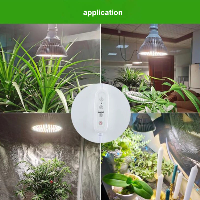 Spectrum Full LED Grow Light E27 Growing Plant Lamp 5730SMD Bulb 184LEDs AC85-265V for Greenhouse Flower Fruits ing 184s