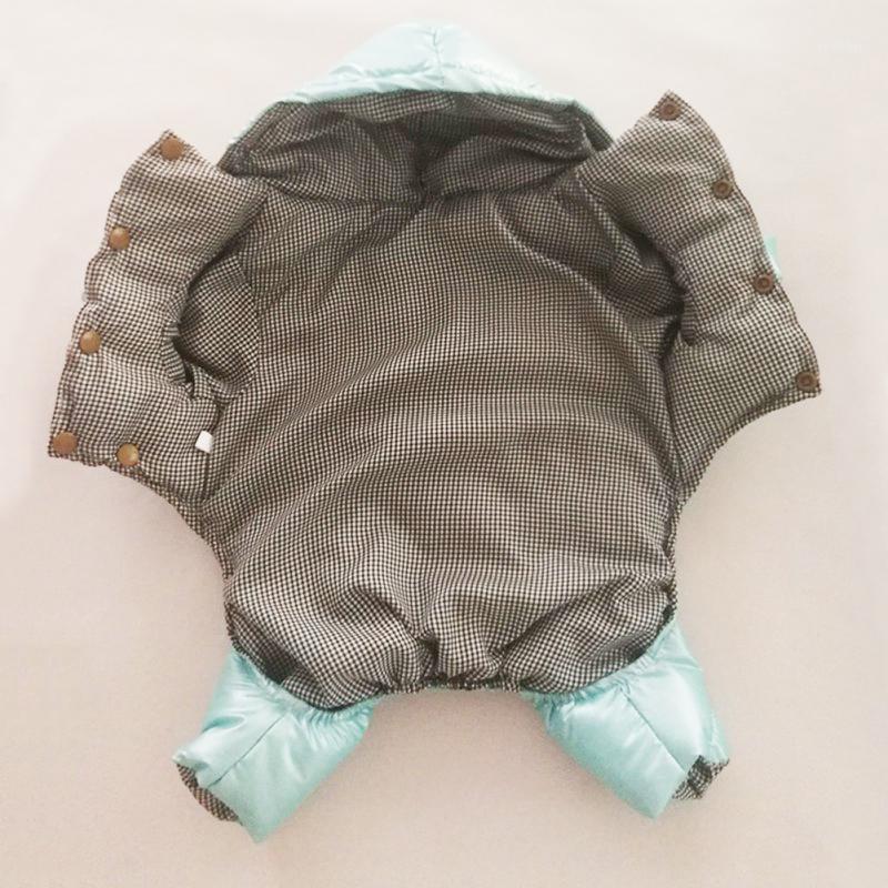 1PC Dog Clothes Thicken Jacket Warm Cotton-Padded Coat Dog Winter Costume Hooded Soft Fleece Puppy Coat Windproof Warm Down1, Gray
1PC Dog Clothes Thicken Jacket Warm Cotton-Padded Coat Dog Winter Costume Hooded Soft Fleece Puppy Coat Windproof Warm Down1, Gray