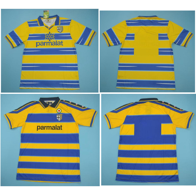 Top 98 99 00 Parma Retro soccer jersey CANNAVARO football shirt 1998 1999 2000 BAGGIO jerseys CRESPO Classic maillot de foot, Parma9899home
Top 98 99 00 Parma Retro soccer jersey CANNAVARO football shirt 1998 1999 2000 BAGGIO jerseys CRESPO Classic maillot de foot, Parma9899home