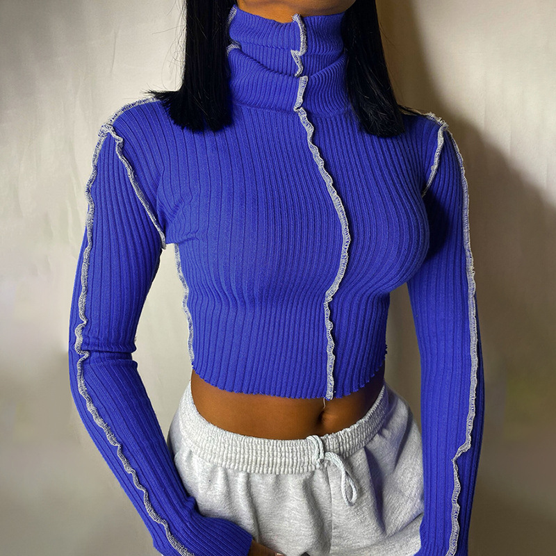 2021 New Long Basic Solid the Women Tshirt Fashion Turtleneck Thin Harvest Tops Woman Shirt Clubwear Short Top 8BQ9, Green
2021 New Long Basic Solid the Women Tshirt Fashion Turtleneck Thin Harvest Tops Woman Shirt Clubwear Short Top 8BQ9, Green