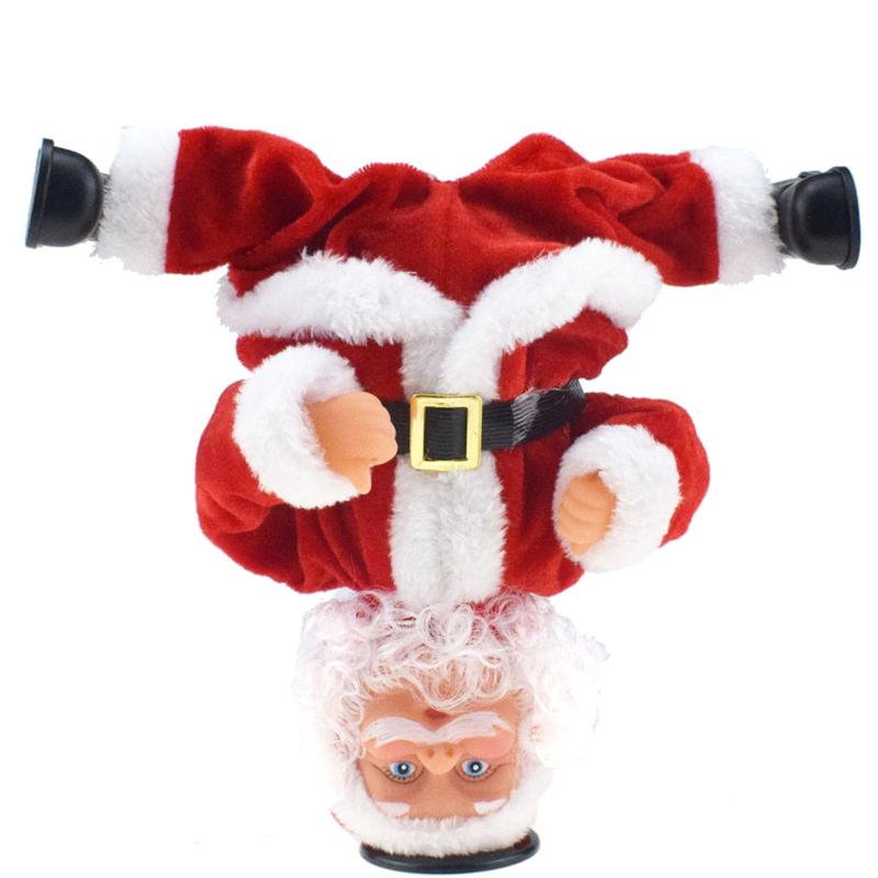 Rotating Handstand Stunts Santa Claus Doll Electric Music Toy Christmas Gift for Kids HKS99
Rotating Handstand Stunts Santa Claus Doll Electric Music Toy Christmas Gift for Kids HKS99