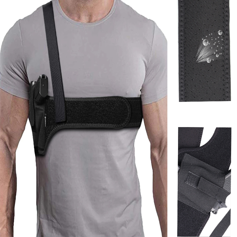 Men's Shoulder Holster Hidden Universal Underarm Gun Holster Removable and Combinable Pistols Holster Outdoor Hunting Equipment
Men's Shoulder Holster Hidden Universal Underarm Gun Holster Removable and Combinable Pistols Holster Outdoor Hunting Equipment
