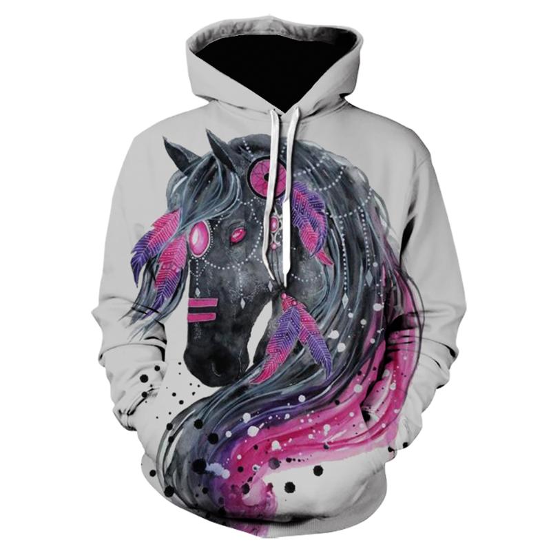 Men's Hoodies & Sweatshirts 3D Men Horse Colorful Paint Print Long Sleeve Fashion Hipster Hoody Animal Streetwear Pullovers Tops, We-1842
Men's Hoodies & Sweatshirts 3D Men Horse Colorful Paint Print Long Sleeve Fashion Hipster Hoody Animal Streetwear Pullovers Tops, We-1842