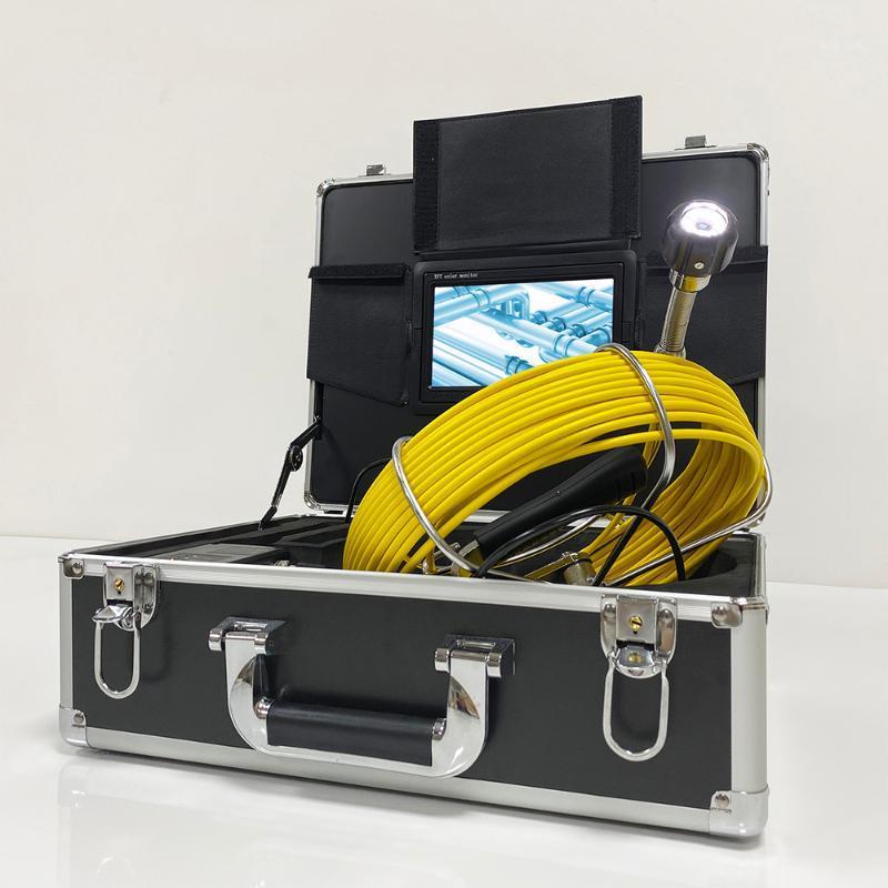 7" LCD Monitor 20M Fiberglass Cable Drain Pipe Sewer Inspection Camera System Equipment With 23MM Camera Head 1000TVL1
7" LCD Monitor 20M Fiberglass Cable Drain Pipe Sewer Inspection Camera System Equipment With 23MM Camera Head 1000TVL1