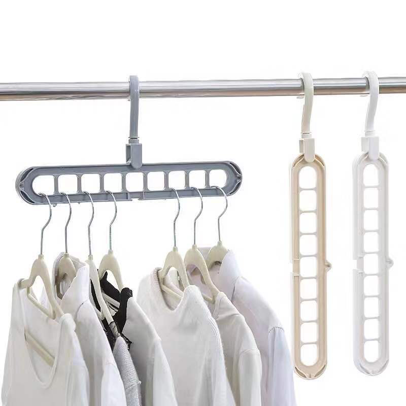 9 Hole Space Saving Hanger 360 Rotating Magic Hanger Multi-Function Folding Hanger Home Wardrobe Drying Rack
9 Hole Space Saving Hanger 360 Rotating Magic Hanger Multi-Function Folding Hanger Home Wardrobe Drying Rack