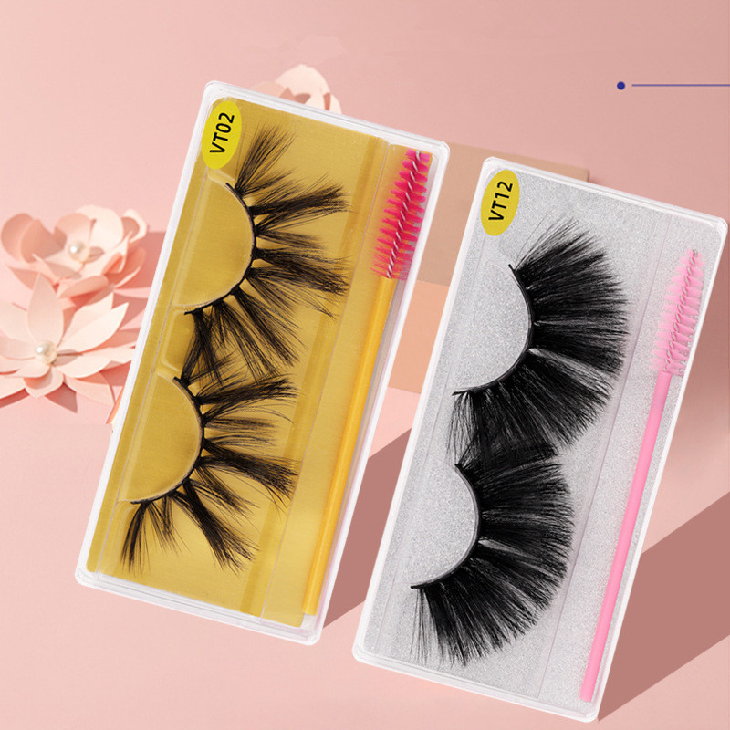New 25mm Makeup Eyelashes Faux 3D Mink Eyelashes Fluffy Soft Wispy Natural long Cross False Eyelashes Eye Lashes Reusable Eyelash Extension
New 25mm Makeup Eyelashes Faux 3D Mink Eyelashes Fluffy Soft Wispy Natural long Cross False Eyelashes Eye Lashes Reusable Eyelash Extension