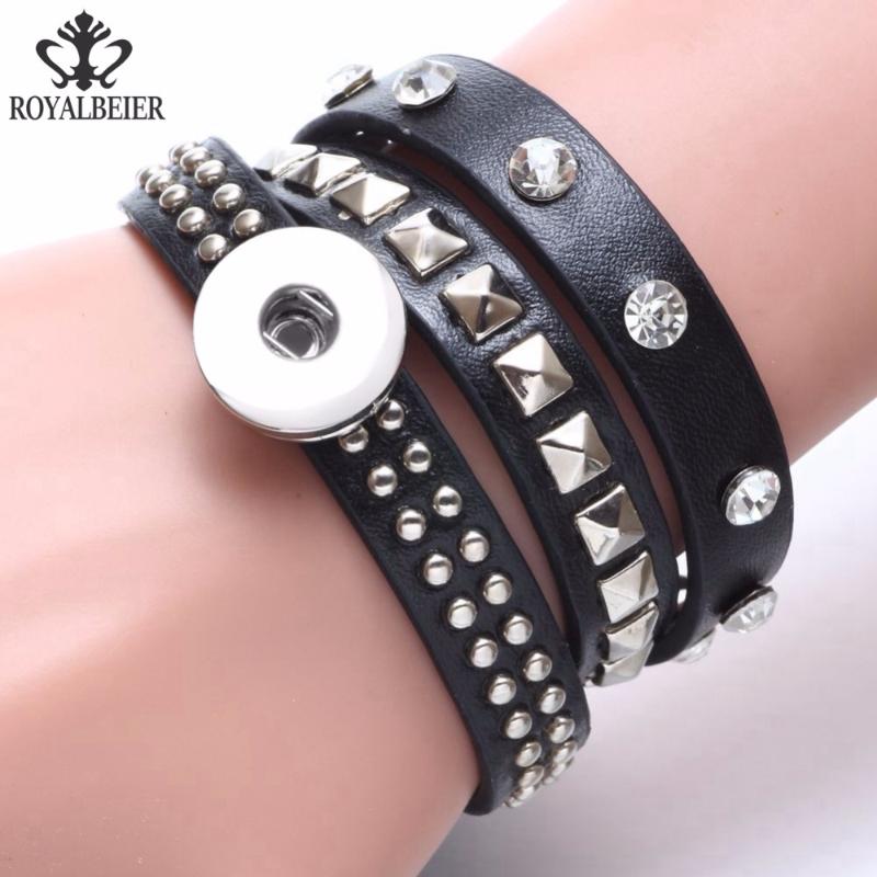 10pcs/lot Punk Style Black PU Leather Snap Bracelet/Bangle Punk Leather Bracelet Fit 18mm Snap Button 20mm Jewelry SZ0496
10pcs/lot Punk Style Black PU Leather Snap Bracelet/Bangle Punk Leather Bracelet Fit 18mm Snap Button 20mm Jewelry SZ0496