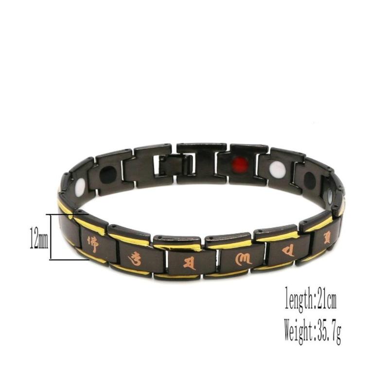 New men and women health magnetic bracelet titanium steel power therapy magnet bracelet couple gift
New men and women health magnetic bracelet titanium steel power therapy magnet bracelet couple gift
