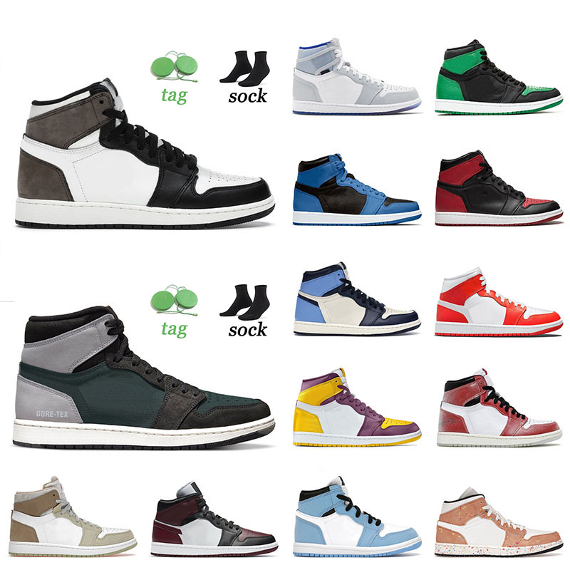 Winter Cool Colorway Mens Basketball Shoes Jumpman 1 1s Vintage High OG Dark Mocha Black Particle Grey New Rebellionaire Suede Twist Royal Tan Sneaker Womens Trainer, Z34 36-46 sliver toe
Winter Cool Colorway Mens Basketball Shoes Jumpman 1 1s Vintage High OG Dark Mocha Black Particle Grey New Rebellionaire Suede Twist Royal Tan Sneaker Womens Trainer, Z34 36-46 sliver toe