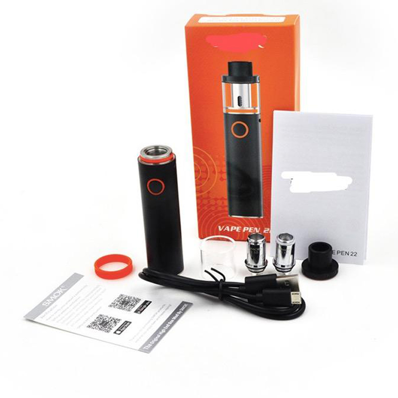 Vape Pen 22 Kit 1650mah Buit-in Battery With Top-Cap Filling Tank AIO Starter Kit With Structure Detachable For Thick oil carts, Black
Vape Pen 22 Kit 1650mah Buit-in Battery With Top-Cap Filling Tank AIO Starter Kit With Structure Detachable For Thick oil carts, Black
