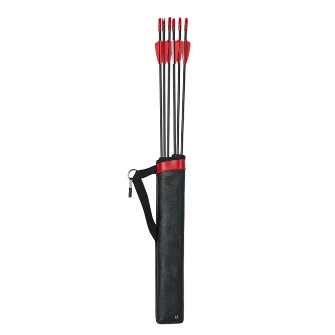 Arrow Quiver Holder Oxford Cloth Arrow Bag 2 Point Single Shoulder for Archery Hunting Shooting Archery