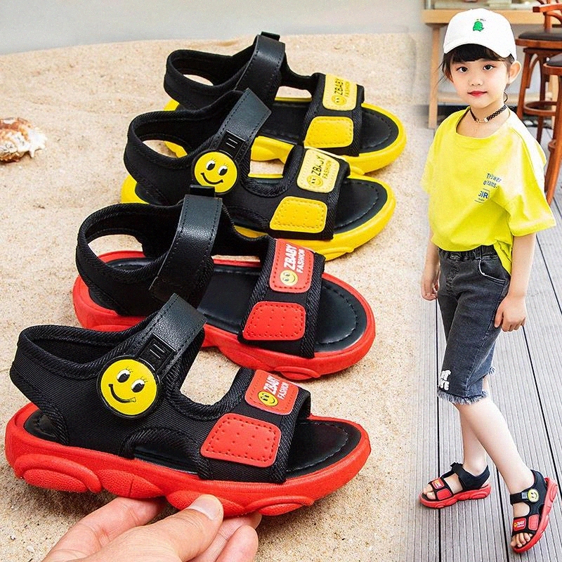 New Summer Boys & Girls Beach Shoes Fashion Kids Shoes Casual Soft Bottom Non-slip Children Sandals Sports Size 25-36 #Uw8s
New Summer Boys & Girls Beach Shoes Fashion Kids Shoes Casual Soft Bottom Non-slip Children Sandals Sports Size 25-36 #Uw8s