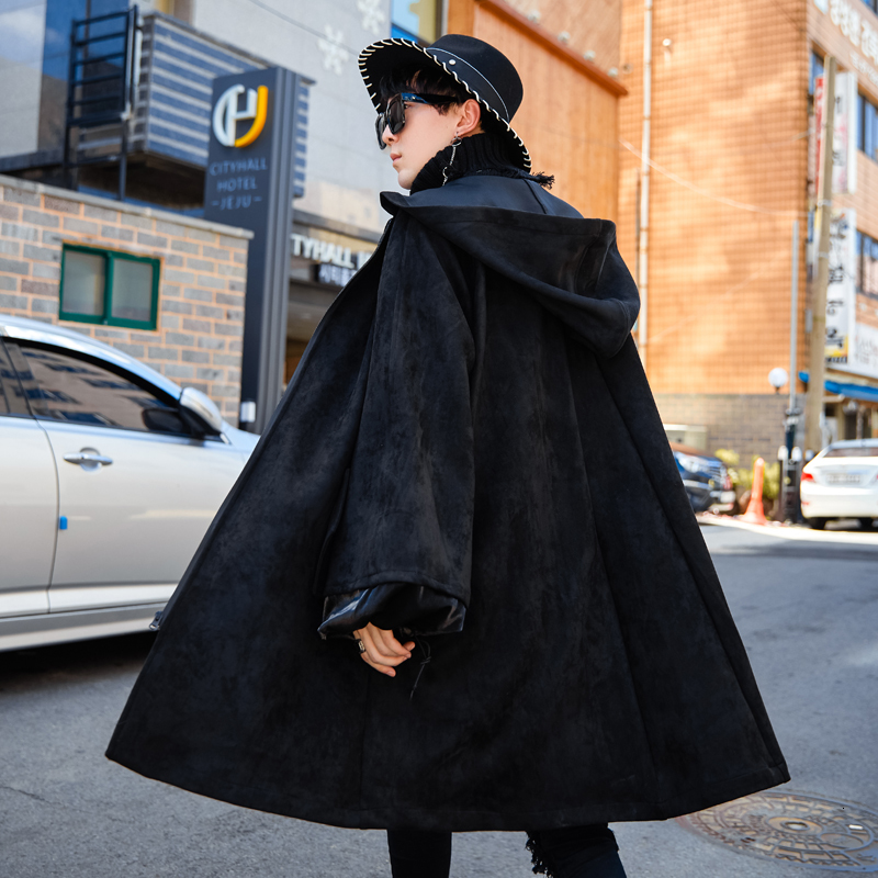 2021 New Long-style Coat Loose Personality Trend Hat Tie Sleeve Release Jacket Jacket. S-6xl Thousand Dollars! BOXT, Black
2021 New Long-style Coat Loose Personality Trend Hat Tie Sleeve Release Jacket Jacket. S-6xl Thousand Dollars! BOXT, Black