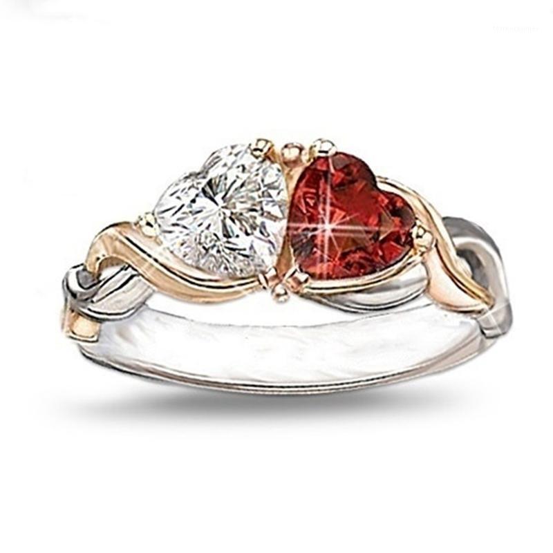 Wedding Rings Fashion Gold Red Crystal Heart Shaped For Women Luxury Elegant Zircon Engagement Ring Jewelry Party Gifts1
Wedding Rings Fashion Gold Red Crystal Heart Shaped For Women Luxury Elegant Zircon Engagement Ring Jewelry Party Gifts1