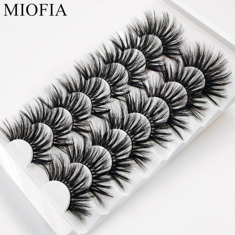 MIOFIA 8 pairs of 25mm fluffy mink eyelashes soft 3D handmade eyelashes dramatic lashes extension 25mm lashes wholesale supplier
MIOFIA 8 pairs of 25mm fluffy mink eyelashes soft 3D handmade eyelashes dramatic lashes extension 25mm lashes wholesale supplier