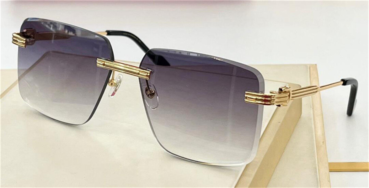 New fashion design sunglasses 8200762 square frame rimless exquisite cut lens simple and popular style versatile outdoor uv400 protective glasses
New fashion design sunglasses 8200762 square frame rimless exquisite cut lens simple and popular style versatile outdoor uv400 protective glasses