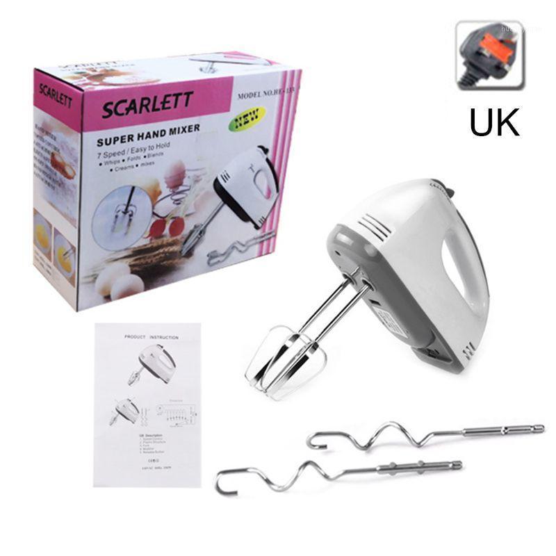 US/EU/UK Plug Electric Mixer 7 Speeds Adjustable Dough Blender Hand-held Egg Beater Cream Whisk for Kitchen Cooking Tool1
US/EU/UK Plug Electric Mixer 7 Speeds Adjustable Dough Blender Hand-held Egg Beater Cream Whisk for Kitchen Cooking Tool1