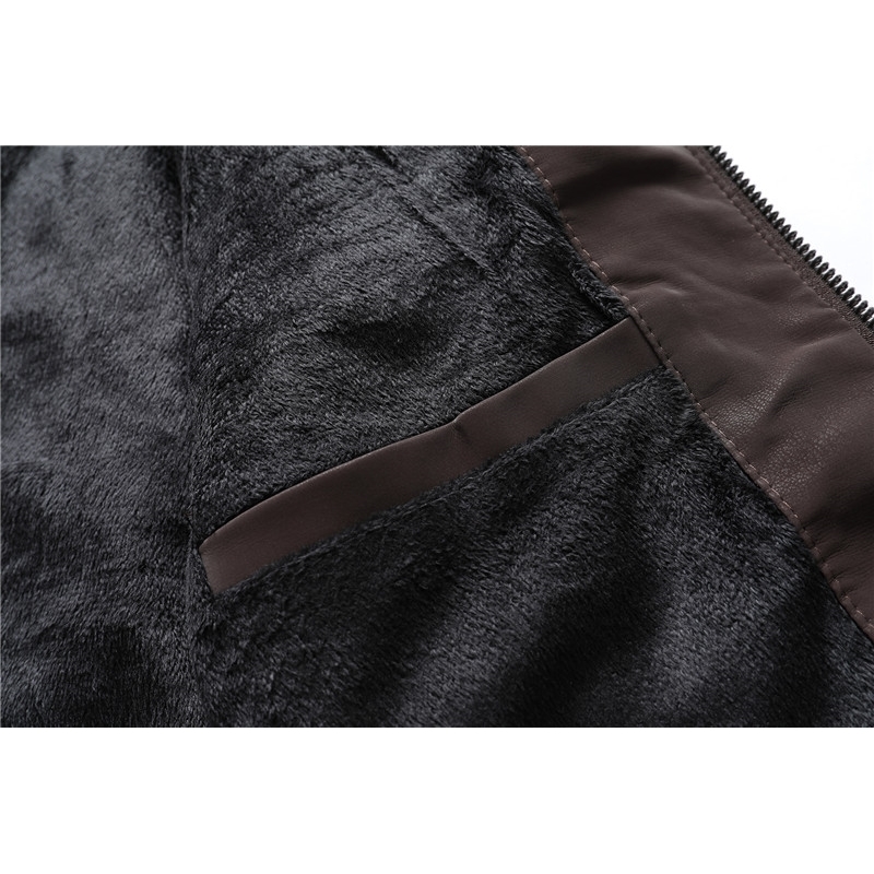 Men Leather Jacket Spring Autumn Cotton Windbreaker Pilot Coat Men's Bomber Jackets Cargo Flight Jacket Male Clothes Winter 201128