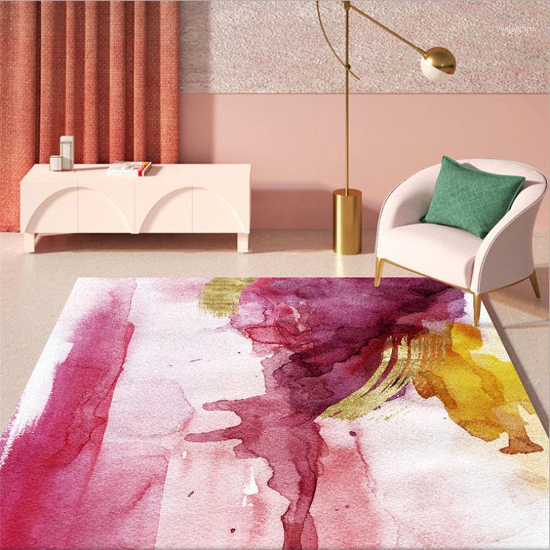 Area Rug for Living Room Abstract Pink Yellow Ink Painting Pattern Carpet Living Room Table Accessories Rugs for Children Rooms1, Jq-carpets-323
Area Rug for Living Room Abstract Pink Yellow Ink Painting Pattern Carpet Living Room Table Accessories Rugs for Children Rooms1, Jq-carpets-323