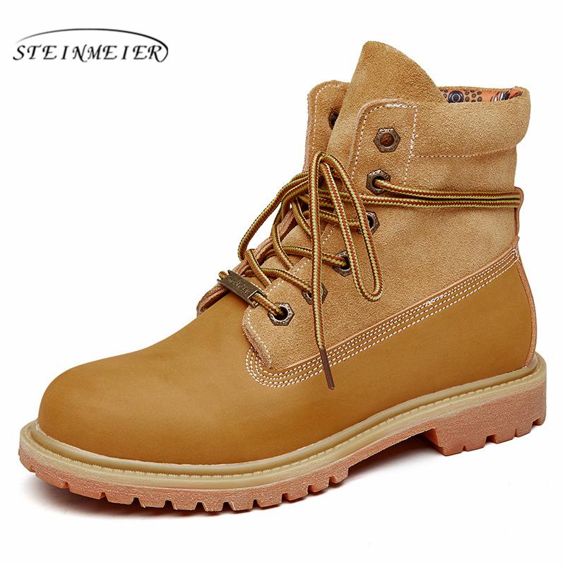 Winter boots Women Genuine Leather Ankle Boots Comfortable quality soft Shoes Brand Designer Handmade 2020 motorcycle, Yellow
Winter boots Women Genuine Leather Ankle Boots Comfortable quality soft Shoes Brand Designer Handmade 2020 motorcycle, Yellow