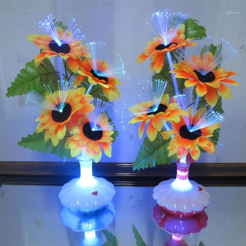 LED Artificial flower Light Optical Fiber Table Lamp Flower Calla Lily Vase Night Light Decoration for Home Party Decor1, A4
LED Artificial flower Light Optical Fiber Table Lamp Flower Calla Lily Vase Night Light Decoration for Home Party Decor1, A4