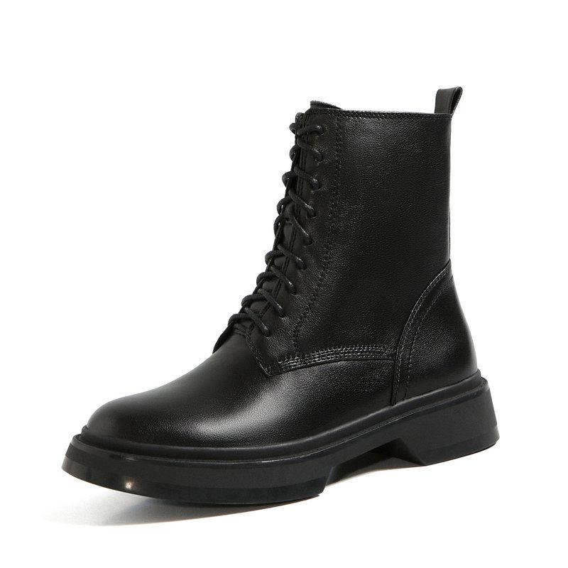 2020 Autumn Winter Genuine Leather Women's Ankle Boots Platform Chunky Heels Women Shoes Party Office Lady Shoes Woman Heels, Black
2020 Autumn Winter Genuine Leather Women's Ankle Boots Platform Chunky Heels Women Shoes Party Office Lady Shoes Woman Heels, Black