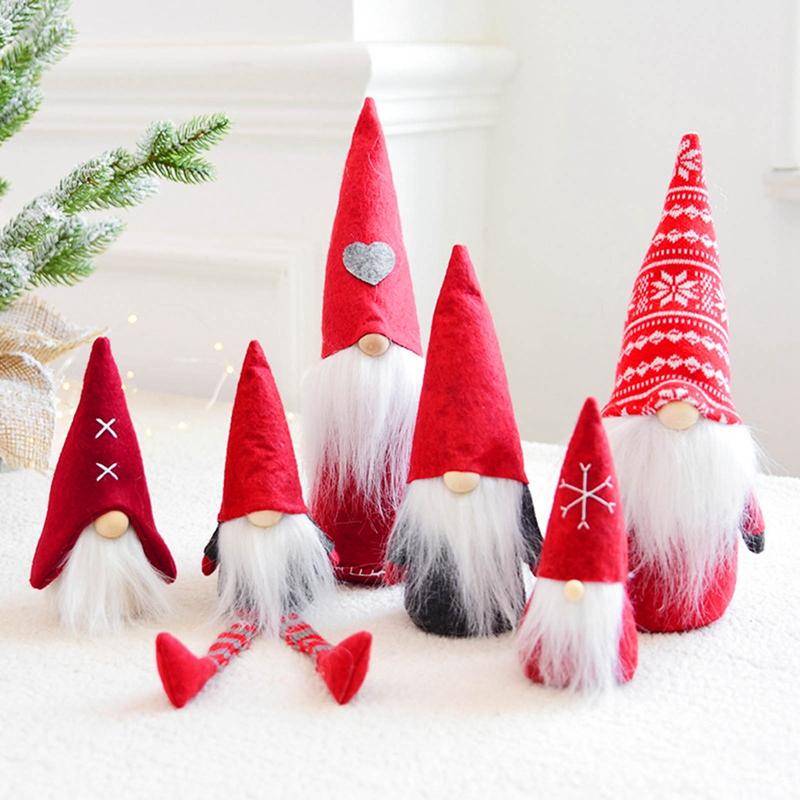 Christmas Handmade Swedish Gnome Santa Sitting Plush Doll Ornaments Xmas Home Party Decor Kids Toy Gift
Christmas Handmade Swedish Gnome Santa Sitting Plush Doll Ornaments Xmas Home Party Decor Kids Toy Gift
