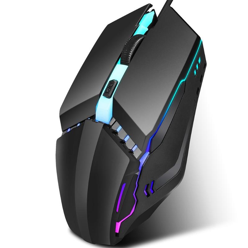 USB2.0 Wired Mouse 1600DPI Colorful Luminous Optical Gaming Mouse 4D Ergonomic Computer Parts
USB2.0 Wired Mouse 1600DPI Colorful Luminous Optical Gaming Mouse 4D Ergonomic Computer Parts