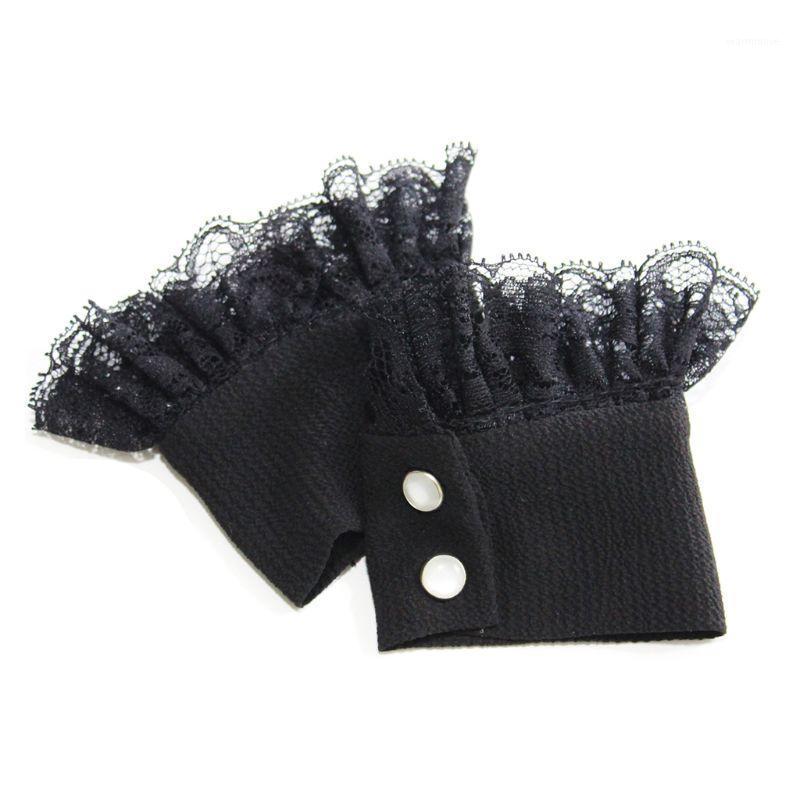 1Pair Women Sweater Decor Chiffon Fake Sleeves Floral Lace Pleated False Cuffs F3MF1
1Pair Women Sweater Decor Chiffon Fake Sleeves Floral Lace Pleated False Cuffs F3MF1