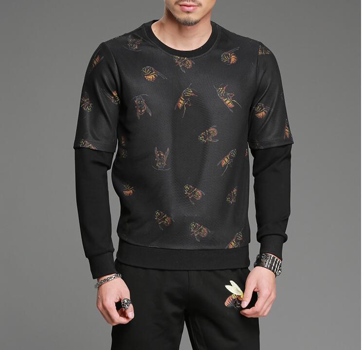 of New Personality Fashion Jacket with Long Sleeve Printing Hood Sweatershirt Kr7j, Black
of New Personality Fashion Jacket with Long Sleeve Printing Hood Sweatershirt Kr7j, Black