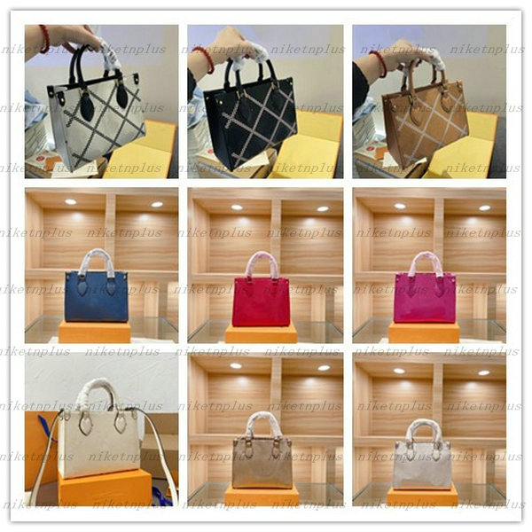 2022ss ONTHEGO 25cm Mini On the Go PM MM Tote Bag Embossed Giant Monograms pattern Womens Designer Luxurys Handbag Diamond Brown White Architettura M46016 M46015, Dont sell it alone
2022ss ONTHEGO 25cm Mini On the Go PM MM Tote Bag Embossed Giant Monograms pattern Womens Designer Luxurys Handbag Diamond Brown White Architettura M46016 M46015, Dont sell it alone